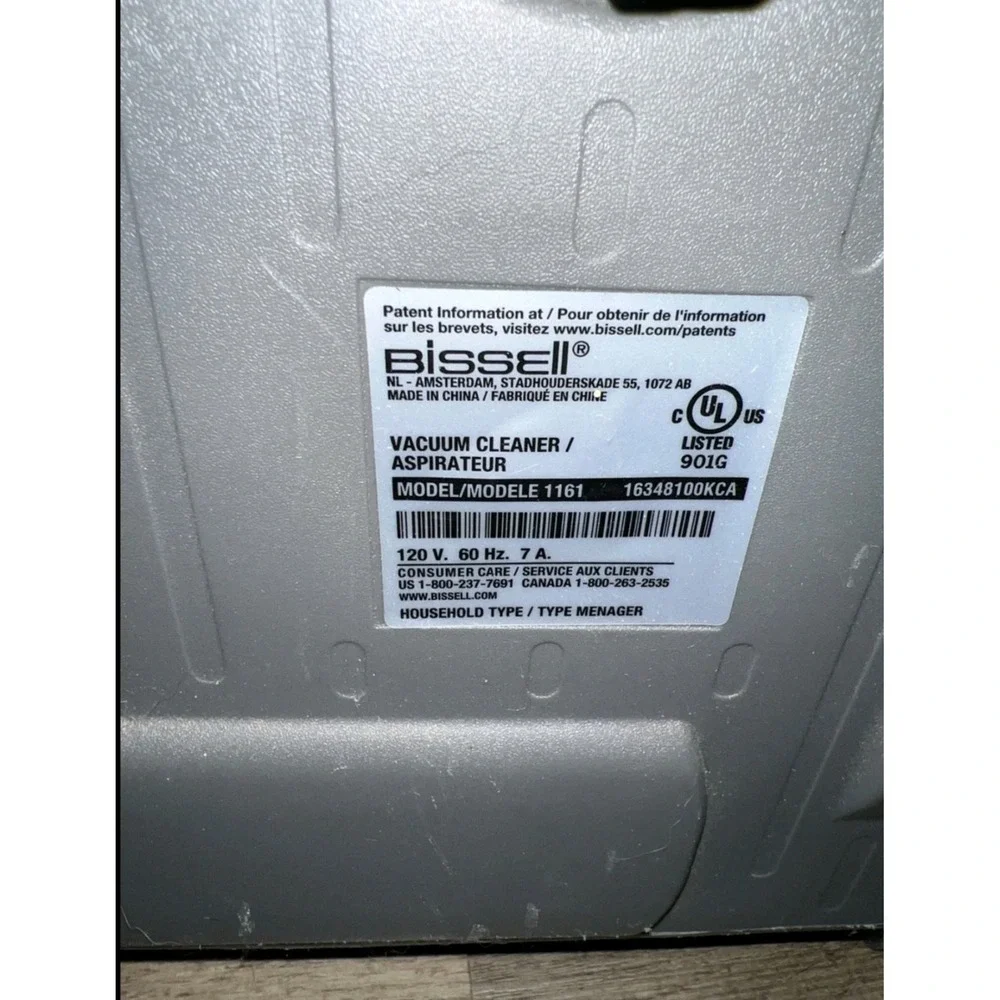BISSELL Hard Floor Expert Deluxe Canister Vacuum Cleaner 1161 - Canister Only